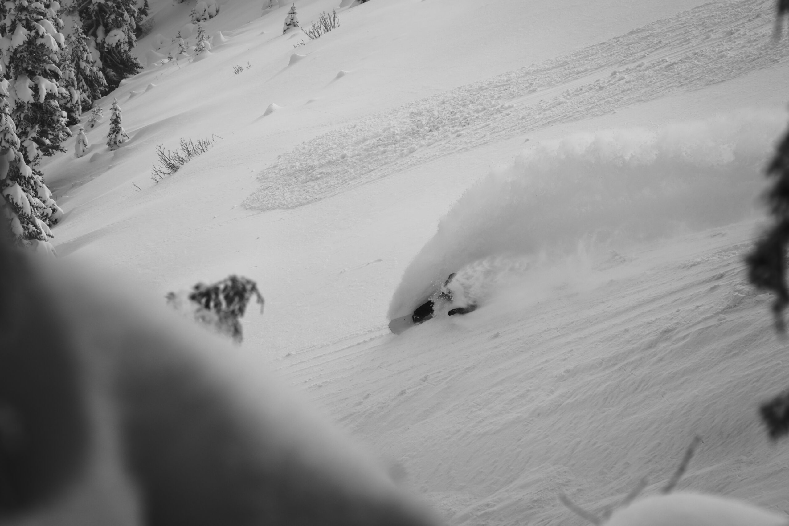 Blair Habenicht Riding at Crystal Mountain