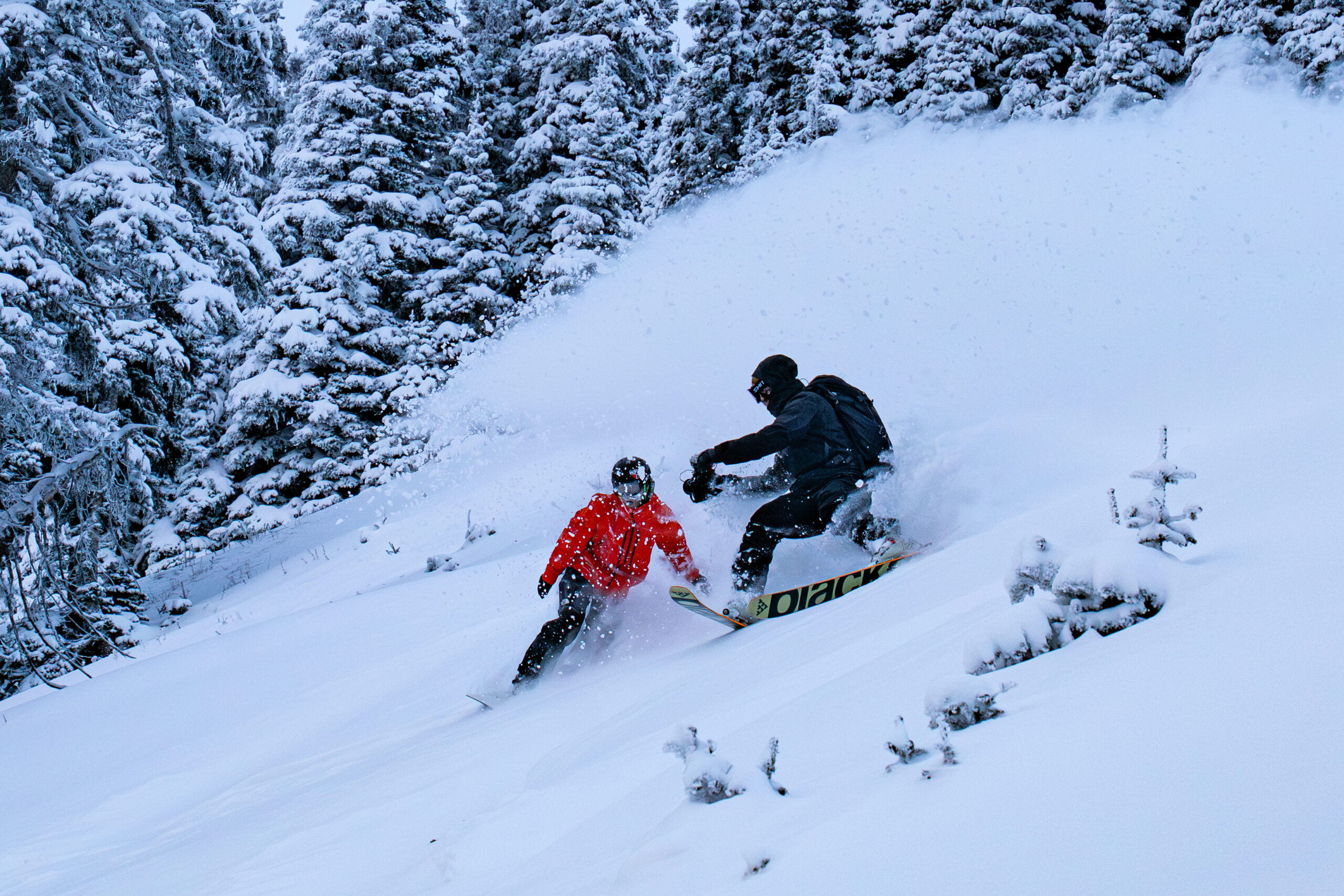 Henri Halle Filming at Crystal Mountain